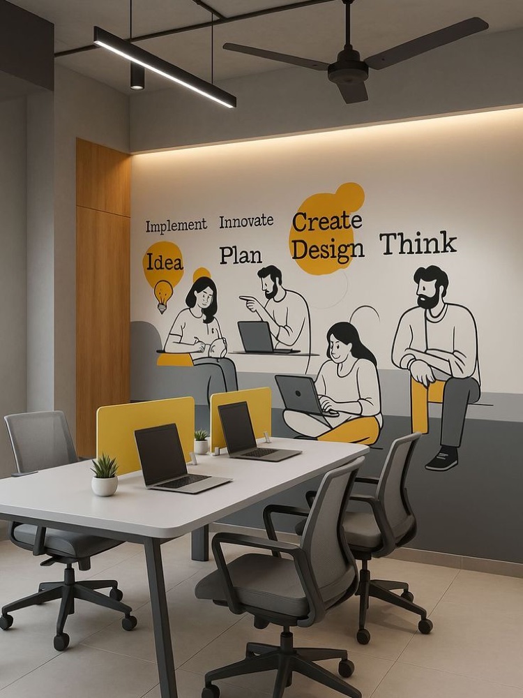 Idea, plan, create, design — an ideation space