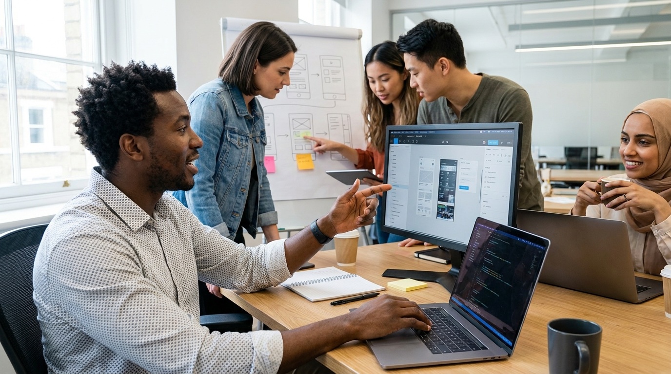 Working through a problem together